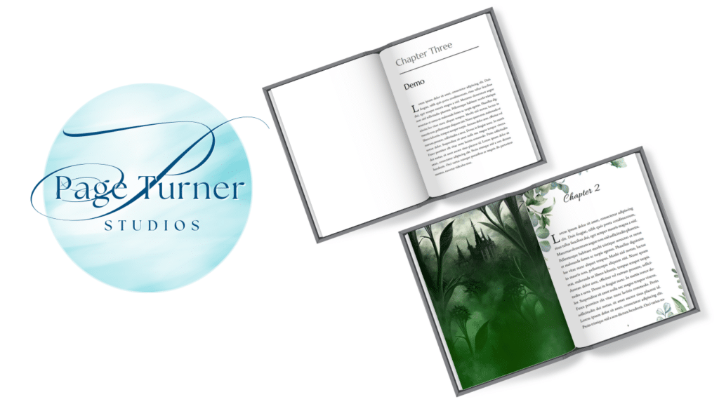 Examples of the book formatting process