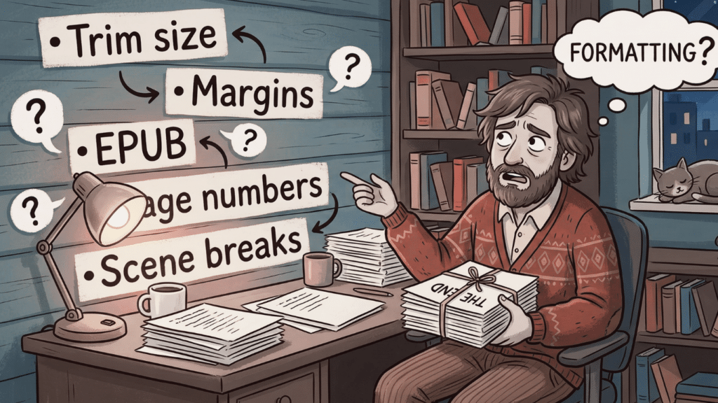 What happens after formatting