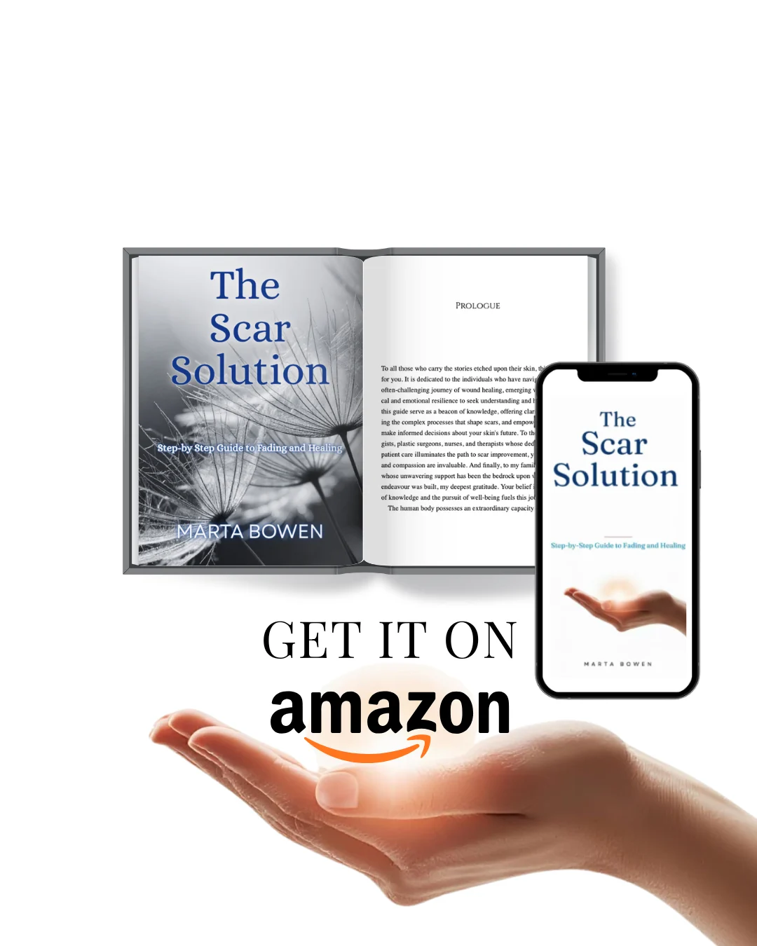 Essentials ePub Print and eBook example of Marta Bowen's The Scar Solution