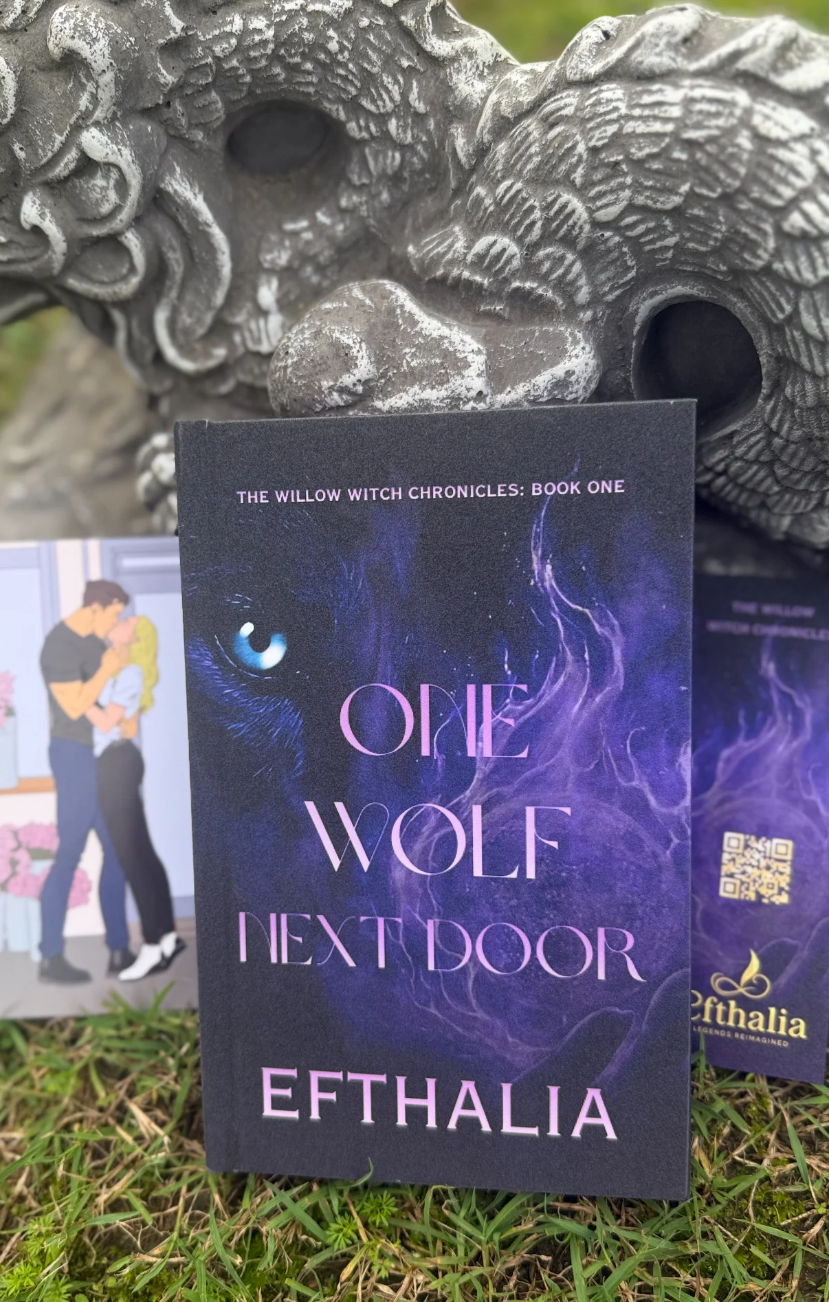 Promo pack display for One Wolf Next Door Special Edition